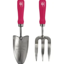Trowel and Fork Set in British Bloom - 1 each