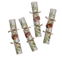 Turkey Among Ferns Celebration Crackers - includes 6 Celebration Crackers