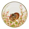 Turkey And Berries Dinner Plates - 8 Per Package