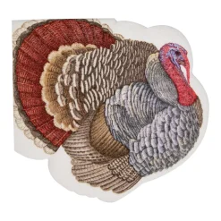 Turkey Die-Cut Napkins - 15 Per Pckage