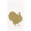 Turkey Fan Paper Linen Guest Towel Napkins - 12 Per Package