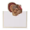 Turkey Place Cards Die Cut Package 8 In