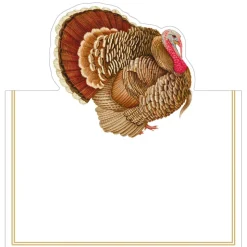 Turkey Place Cards Die Cut Package 8 In