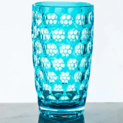 Turquoise Lente Acrylic Highball - 1 Each