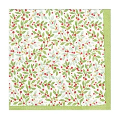 Twining Greenery Paper Luncheon Napkins - 20 Per Package