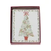 Twining Greenery Tree Classic Boxed Christmas Cards - includes 15 cards & envelopes
