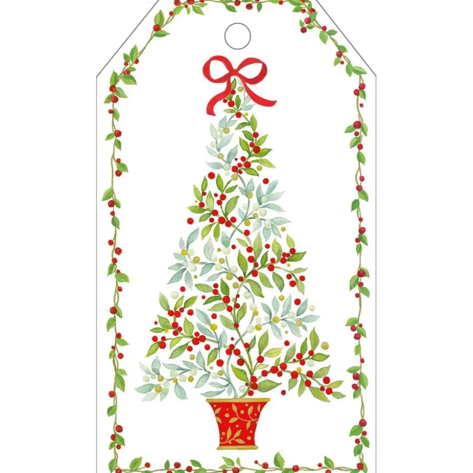 Twining Tree Gift Hang Tags - 4 Per Package