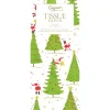 Twirling Santas Tissue Pack - 4 Sheets