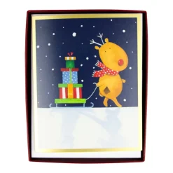 Ursli Petite Boxed Christmas Cards - includes 15 cards & envelopes