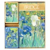 Van Gogh Irises Bridge Gift Set - 2 Playing Card Decks & 2 Score Pads