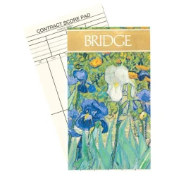 Van Gogh Irises Bridge Score Pad - 1 Each
