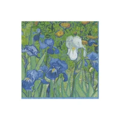 Van Gogh Irises Paper Cocktail Napkins - 20 Per Package