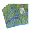 Van Gogh Irises Paper Luncheon Napkins - 20 Per Package
