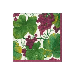 Vineyard Bordeaux Boxed Cocktail Napkins - includes 12 Boxed Cocktail Napkins