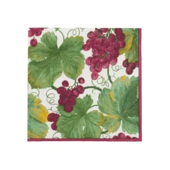 Vineyard Bordeaux Cocktail Napkins - includes 20 Cocktail Napkins