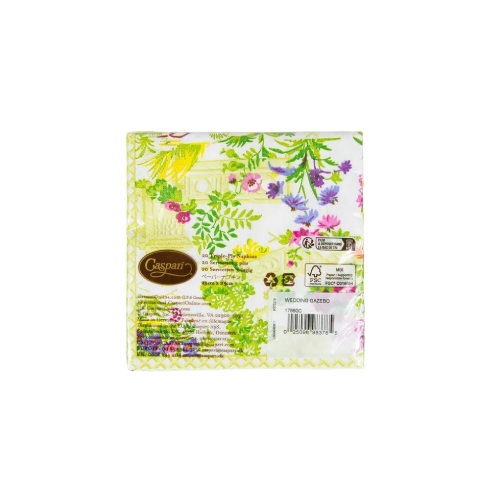 Wedding Gazebo Cocktail Napkins - 20 Per Package