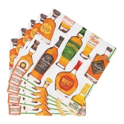 Whiskey Tasting Cocktail Napkins - 20 Per Package