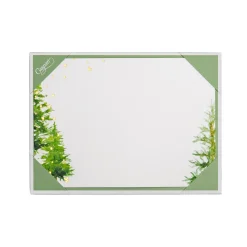 White Christmas Foil Correspondence Cards - includes 20 Correspondence Cards