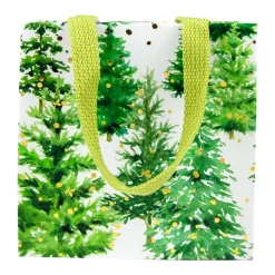 White Christmas Gift Bags - 1 Each