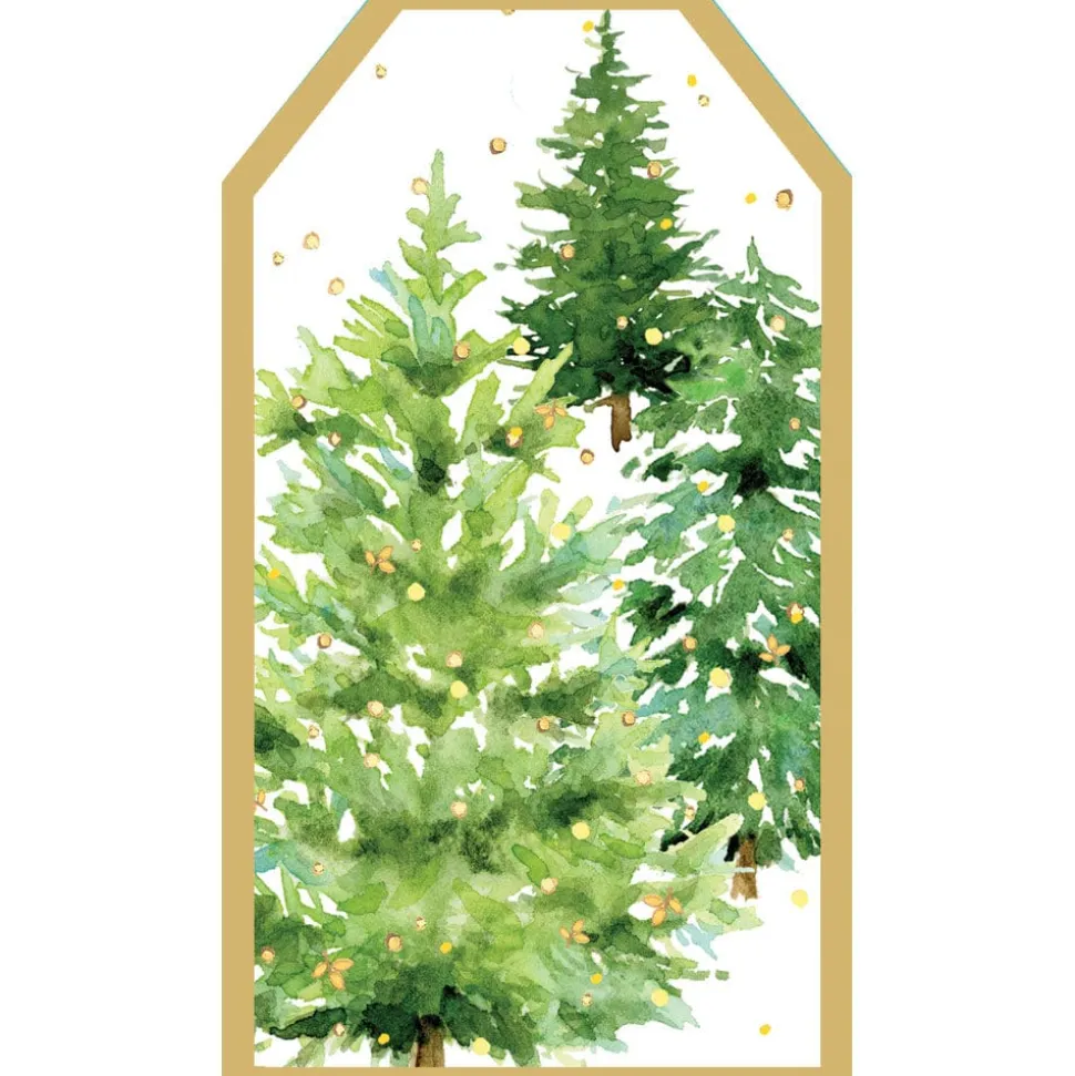 White Christmas Gift Tags - 4 Per Package