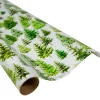 White Christmas Gift Wrap - One 30" X 8' Roll