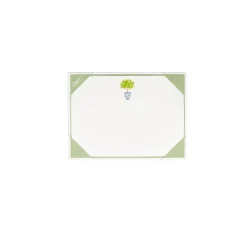 White Orchid Correspondence Cards - 12 Card & Envelopes