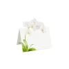 White Orchid Place Cards - 8 Per Package