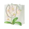 White Orchid Small Square Gift Bag - 1 Each