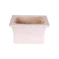 White Porcelain Planter - 7"