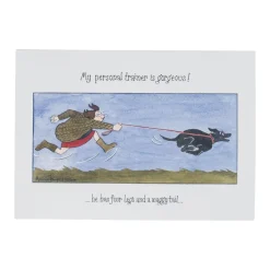 Who's Walking Who? Boxed Note Cards - 8 Note Cards & 8 Envelopes