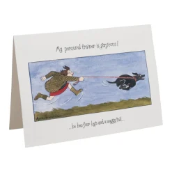 Who's Walking Who? Boxed Note Cards - 8 Note Cards & 8 Envelopes