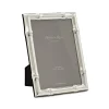 Wide Bamboo 5" x 7" Picture Frame in Silver - 1 Each
