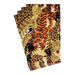 Wild Cats Guest Towel Napkins - 15 Per Package