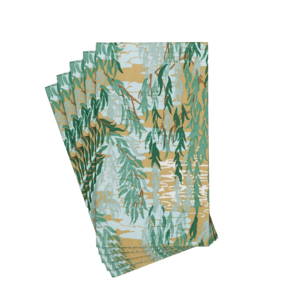 Willows Green Guest Towels - includes 15 Guest Towels