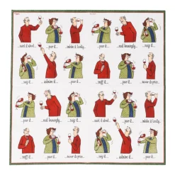 Wine Tasting Cocktail Napkin - includes 20 napkins