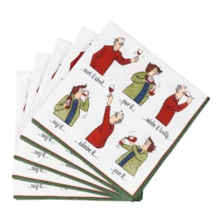 Wine Tasting Cocktail Napkin - includes 20 napkins