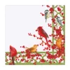 Winter Birds and Berries Recycled Luncheon Napkins - includes 20 Luncheon Napkins