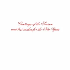 Winter Fruit Wreath Petite Boxed Christmas Cards - includes 15 cards & envelopes