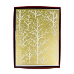Winter Trees Classic Boxed Christmas Cards - includes 15 cards & envelopes