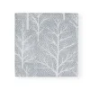 Winter Trees Silver & White Luncheon Napkins - 20 Per Package