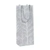 Winter Trees Silver Wine & Bottle Gift Bag - 1 Each