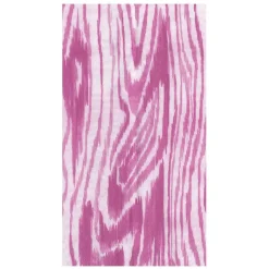 Woodgrain Fuchsia Guest Towel Napkins - 15 Per Package