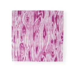 Woodgrain Fuchsia Luncheon Napkins - 20 Per Package