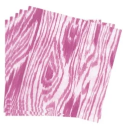 Woodgrain Fuchsia Napkin Dinner - 20 Per Package
