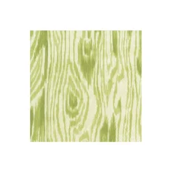 Woodgrain Moss Green Cocktail Napkins - 20 Per Package