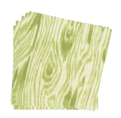 Woodgrain Moss Green Napkin Dinner - 20 Per Package