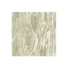 Woodgrain Silver & Green Boxed Cocktail Napkins - 40 Per Box