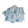 Woodgrain Stone Blue Luncheon Napkins - 20 Per Package