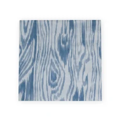 Woodgrain Stone Blue Napkin Dinner - 20 Per Package