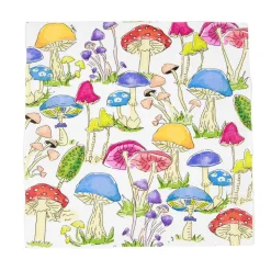 Woodland Mushrooms Cocktail Napkins - 20 Per Package